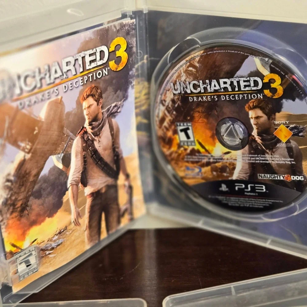 Sony Uncharted‎ 2 & 3 PS3 Games Bundle Nathan Drake Collection